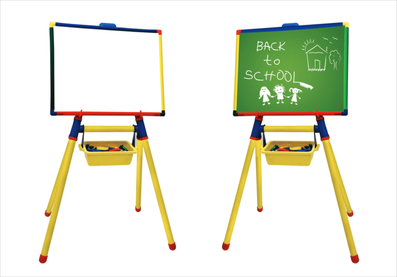 deluxe litte master chalk and white board